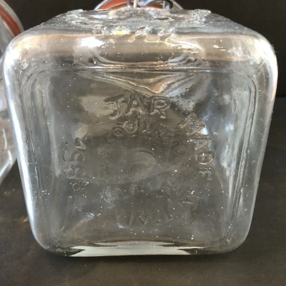 Granny’s Products Inc. Crownford Jars 1968 Made In Italy Lot Of 3